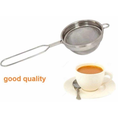 Picture of Strainer (Chakni) Kitchen Utensils Colanders & Food Strainers-Metal tea strainer-Silver