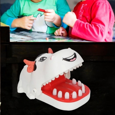 Picture of Teeth Toys Game for Kids – Interactive Cow-Shaped Dentist Toy for Parties, Family Fun, and Stress Relief. Improve Reaction Time, Play Anywhere, and Strengthen Bonds!-white