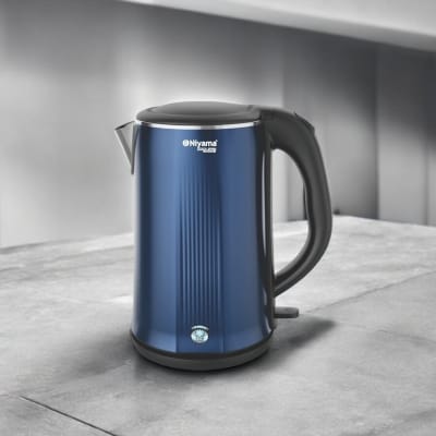 Picture of "Electric Kettle 1.8L 1800W, Stainless Steel 304 with Auto Power Off and Anti-Dry Features, Double Body for Extra Safety, Multiple Colors Available, 220V 50Hz, Ideal for Fast Boiling"-Multicolor