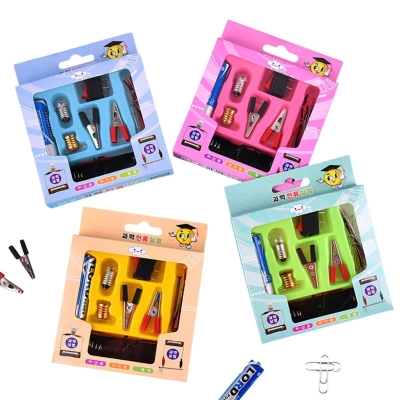 Picture of Electric Circuit Learning Kit – DIY Physics Electricity Project Set – Ideal for Students and Teachers – Understand Current, Voltage, and Motors with This Hands-On Educational Kit-Multicolor