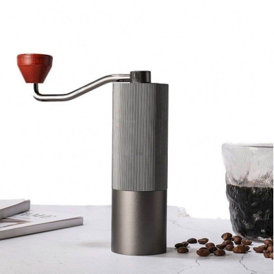 Picture of Adjustable Settings, Manual Coffee Grinder Steel Burr Drip Grinder Coffee Manual-Multicolor