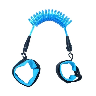Picture of Child Safety Lock Baby Anti Lost Wrist Link Harness Strap Rope Kid Leash Walking Hand Belt Band Wristband for Toddlers Children -1 Pcs multiple color-Multicolor