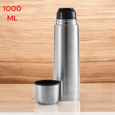 Picture of Prestige 1000ml Flask - Portable Stainless Steel with Leak-Proof Cap and Double Wall Insulation for Hot and Cold Beverage Retention-Multicolor