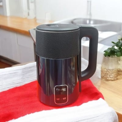 Picture of 1500W Electric Kettle 2.3L, Speed-Boil Cordless Water Boiler, LED Indicator, Auto Shut-Off & Boil-Dry Protection, BPA-Free, Stainless Steel & Plastic, 220V 50Hz, Safe Boiling for Fast Use.-Multicolor