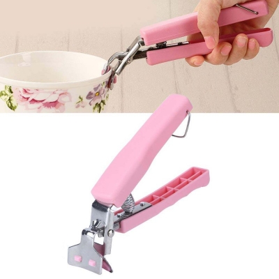 Picture of nti Hot Bowl Clips, Hot Plate Gripper, 2pcs Spring Handle Design Safe for Hot Bowl Hot Plate Steamer Basket Hot Inner Pot-Multicolor