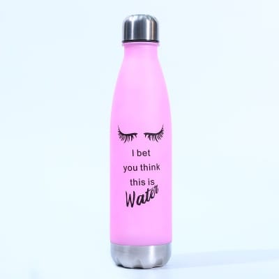 Picture of 600ml Stylish plastic Sports Water Bottle with Drop Proof and Leakage Proof multiple color-Multicolor