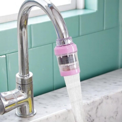 Picture of 1pcs Kitchen Tap Filter – Mini Magnetic Purifier with Medical Stone, Rust and Dirt Removal for Cleaner Household Water",-Multicolor