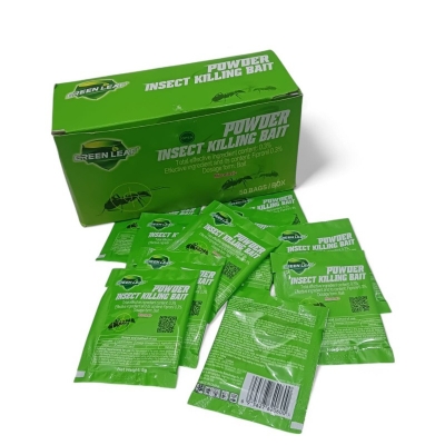 Picture of Greenleaf Insect Killer Powder 10 PCS Set – Cockroach & Ant Control – Egg Prevention – Eco-Friendly, Non-Toxic, Odor-Free Pest Solution-green