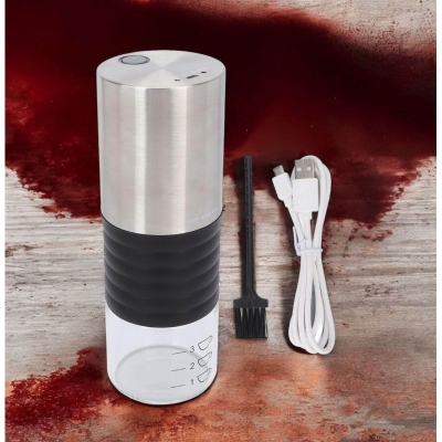 Picture of 355ML Coffee Grinder, 5V Charging Handheld Portable Electric Coffee Grinder with Scale USB, Coffee Bean Grinder Fit for Travel Home Use-Multicolor