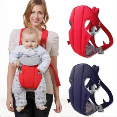 Picture of Ergonomic Baby Carrier for Ages 4-12 Months, 3.5-12kgs, Adjustable Straps, Dual Riding Positions, and Head Support for Baby’s Safety & Comfort – Easy-to-Use and Washable Design-Multicolor