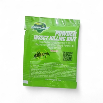 Picture of Greenleaf Insect Killer Powder – Powerful Cockroach and Ant Killing Bait – Fast-Acting Pest Control Solution – Safe and Odorless Formula for Home Use-Green
