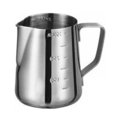 Picture of 1 pcs 360 ml Measuring Cup, Stainless Steel Measuring Cup with Marking with Handle-Silver