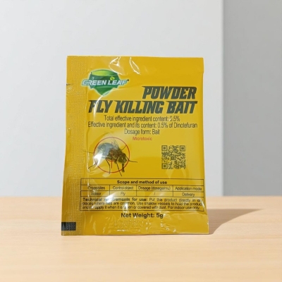 Picture of Greenleaf Fly Killer Powder – Powerful Insecticide Bait for Indoor Use – Eliminate Houseflies and Flying Insects – Safe and Odorless Formula for Effective Pest Control-yellow