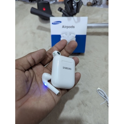 Picture of High Quality TWS Wireless Earbuds Bluetooth 5.0 Headset with Portable Charging Case White Color In-Ear Headphones for All Smartphones Clear Audio for Music and Calls Ergonomic Design for Comfortable Daily Wear.-White
