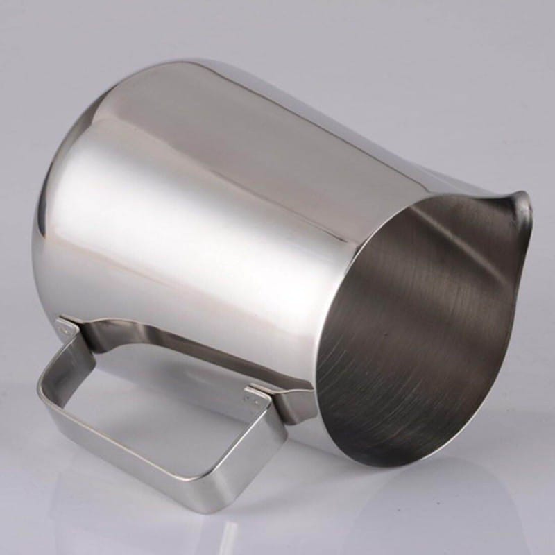 Picture of 350ml Stainless Steel Milk Jug Frothing Frother Coffee Latte Pitcher Measure Cup-Silver