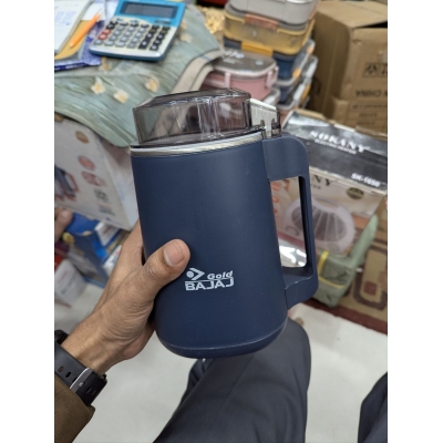 Picture of Gold BAJAJ Pro 950W Electric Grinder & Blender Machine, Multifunctional High-Speed Mixer with Metal Blade for Spices, Coffee Beans, and Grains-Multicolor