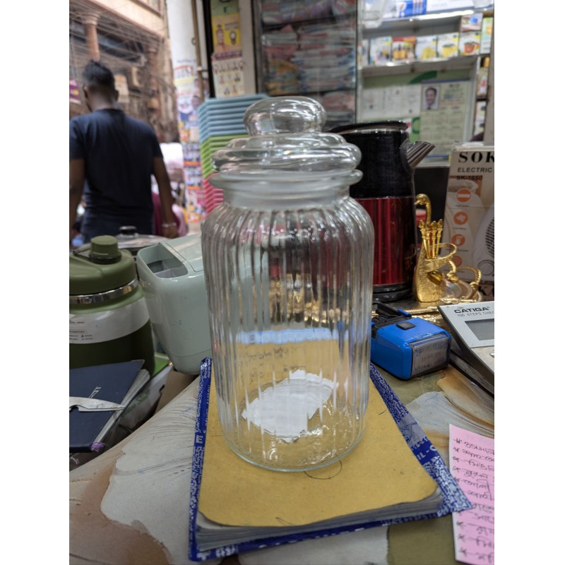 Picture of Vintage-Style Airtight Glass Caniste 1 pcs-Multicolor