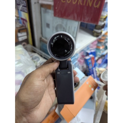 Picture of Portable Handheld Turbo Fan with High Speed Brushless Motor, 5 Adjustable Wind Speeds, Rechargeable Large Capacity Battery, 180 Degree Foldable Design, LED Digital Display for Travel, Home, Office, and Outdoor.-Multicolor