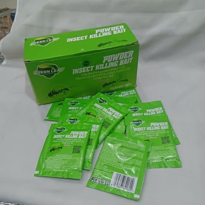 Picture of Greenleaf Insect Killer Powder 10 PCS Set – Cockroach & Ant Control – Egg Prevention – Eco-Friendly, Non-Toxic, Odor-Free Pest Solution-green