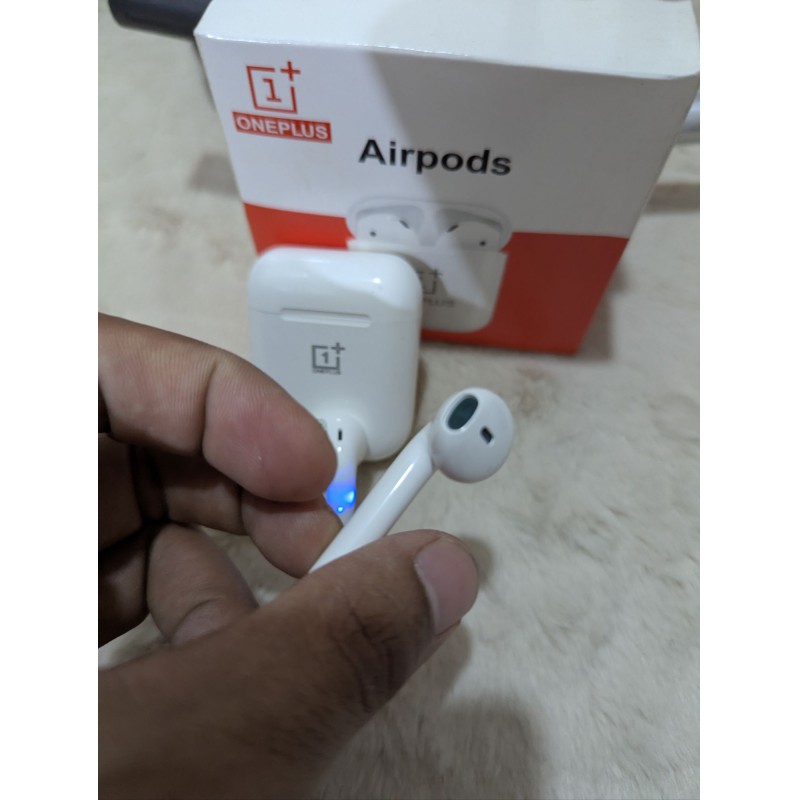 Picture of TWS Bluetooth Wireless Earbuds with High-Quality Bass Sound, Long Battery Backup, and Smart Touch Control for Android and iOS Devices in Bangladesh at an Affordable Best Price for Students.-White