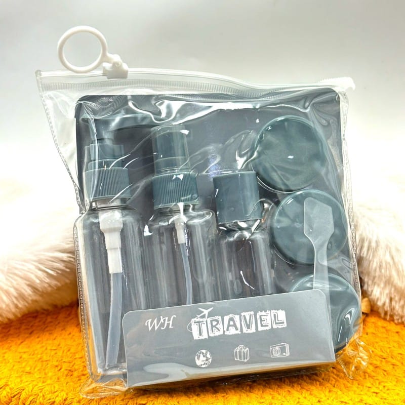 Picture of 7-Pcs Travel Bottles Kit Portable Refillable Toiletry Containers Set-Multicolor