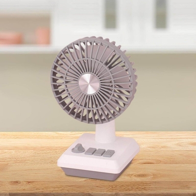 Picture of Handheld Fan Hand Fan Small Desk Fan Personal Fan for Sports Hiking Travel Fishing-Multicolor