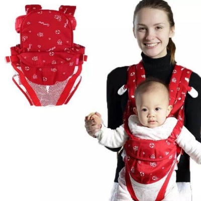 Picture of Babies Bloom 6-in-1 Baby Carrier for Newborns and Toddlers (2-30 Months), Adjustable with Padded Straps, Breathable Mesh, and Removable Head Support for Comfort and Safety-Multicolor