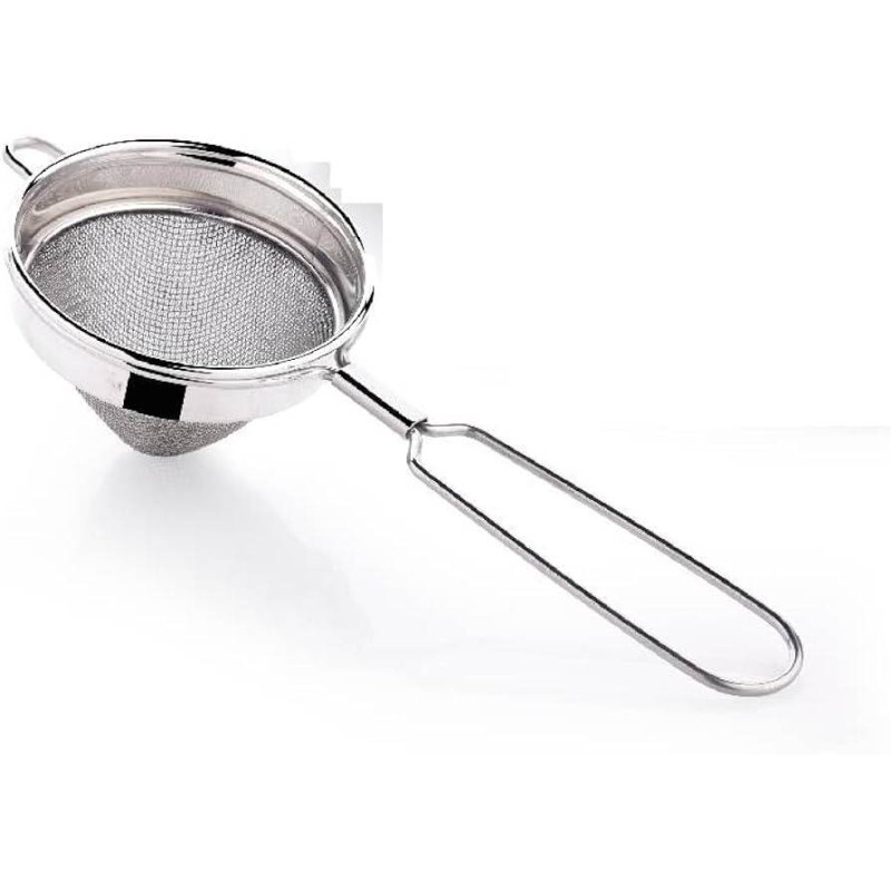Picture of Strainer (Chakni) Kitchen Utensils Colanders & Food Strainers-Metal tea strainer-Silver
