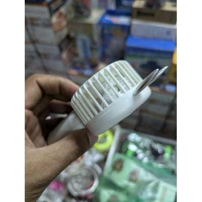Picture of Cute Rabbit Ear Portable Mini Fan USB Rechargeable Handheld Personal Cooling Fan for Students Office Travel Outdoor Use Lightweight Compact Desk Fan with Multiple Speed Settings for Summer Heat Relief.-Multicolor