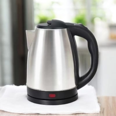 Picture of "Portable Stainless Steel Electric Kettle, 2L, 1500W – Smart Design with Temperature Control, Keep Warm Function, and Boil Dry Protection – Efficient Hot Water Heating in a Stylish Modern Silver Finish"-Multicolor