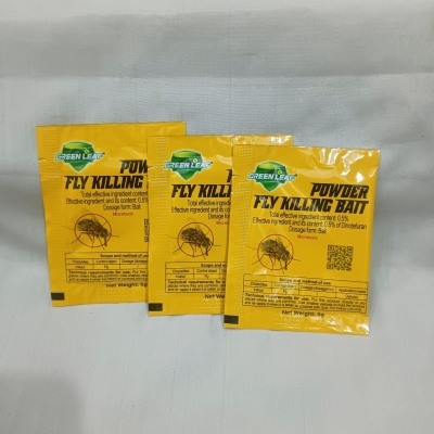 Picture of Greenleaf Fly Killer Powder – 10 Pack Bait for Maximum Indoor Fly Control – Odor-Free and Eco-Friendly Insect Elimination-yellow