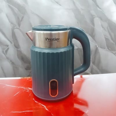Picture of Prestige 2.5L Electric Kettle with 1500W Power, Stainless Steel & Plastic Body, Auto Shut-Off for Safety, Fast Boiling, Multiple Color Options, 220V 50Hz, Durable & Efficient for Home & Office Use"-Multicolor
