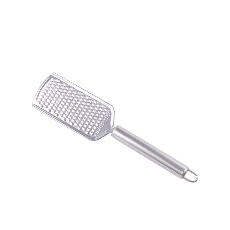 Picture of Cheese Graters for Kitchen Stainless Steel Handheld, Metal Lemon Zester Grater With Handle For Cheese, Chocolate, Spices, Kitchen Gadgets And Tools, Soft Grip Stainless Steel Handle-Silver
