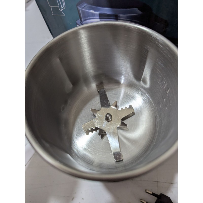 Picture of High Power Electric Food Grinder Model SM-0145 for Kitchen Stainless Steel Spice and Coffee Bean Grinder Machine with Durable Blades Perfect for Grinding Grains Nuts and Dry Herbs in Bangladesh Online.-Multicolor