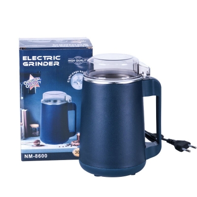 Picture of Powerful NM-8600 Electric Multi-Function Grinder Machine: 950W Stainless Steel Spice, Coffee Bean, Nuts, Grain Mill Blender for Home Kitchen Use with Eight-Page Blade | Original Quality & High Speed-Multicolor