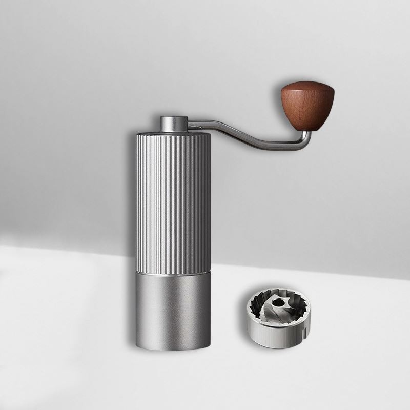 Picture of Adjustable Settings, Manual Coffee Grinder Steel Burr Drip Grinder Coffee Manual-Multicolor