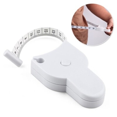 Picture of Automatic Telescopic Tape Measure Body Measuring Tape Sewing Ruler Tools Centimeter Tapes For Body Meter Measure White Tools for meger-Multicolor