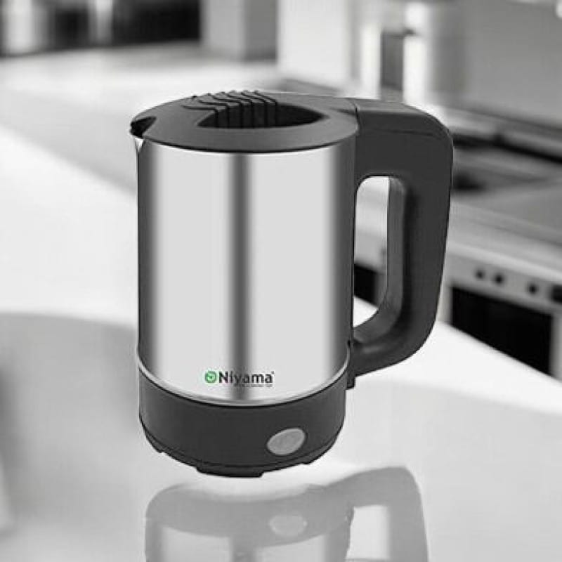 Picture of Portable Electric Kettle, 500ml 800W Travel Water Boiler, Stainless Steel Body, 220V 50Hz Fast Boiling, Compact Design for Travel, Office, and Home Use, Multiple Color Options, 1 Pc.-Multicolor