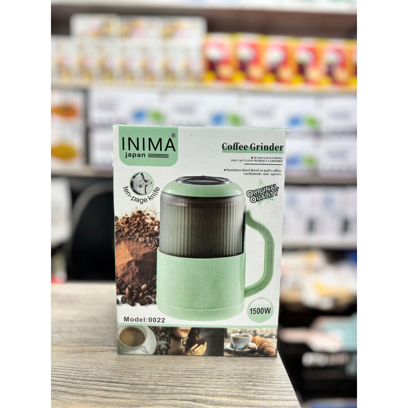 Picture of Inima Japan 1500W Electric Coffee & Spice Grinder (Model: 0022 / RAK-21)-Multicolor
