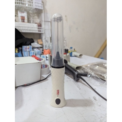 Picture of Inima Rechargeable Electric Milk Frother and Handheld Coffee Mixer for rich foam in lattes and cappuccinos with a powerful motor, ergonomic design, stainless steel whisk, and protective storage cover for daily use.-Multicolor