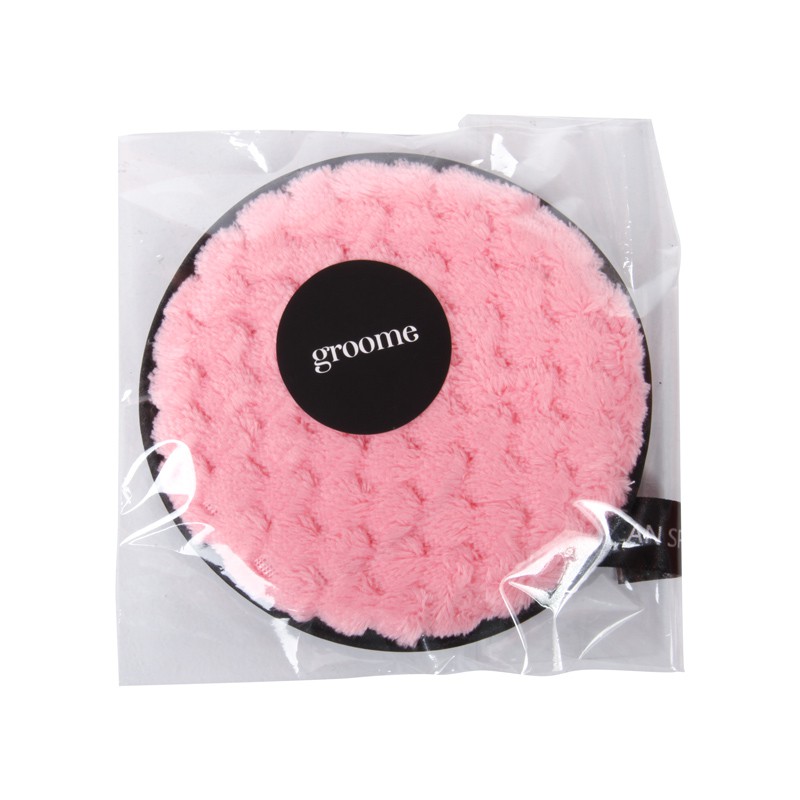 Picture of Reusable Microfiber Makeup Remover Pads for Deep Facial Cleansing and Gentle Skin Care Routine to Effortlessly Remove Waterproof Foundation Eyeshadow and Lipstick Using Only Warm Water for a Natural Glowing Complexion.-Multicolor