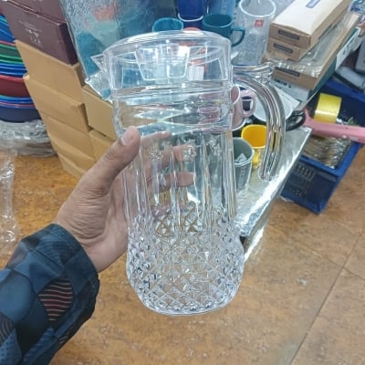Picture of Acrylic Plastic Transparent Jug – 1.3-White
