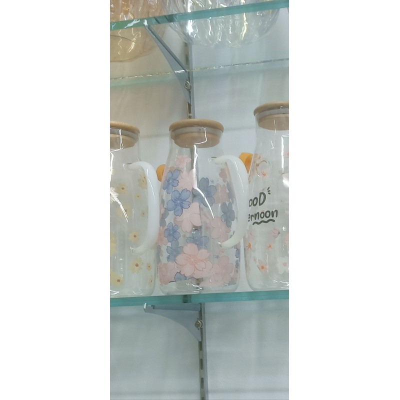 Picture of 1pcs Durable Food-grade printed body  Oil Dispenser Bottle Large Capacity 1000ML Oil Storage Container Leak-Proof Seasoning Bottle Household-Multicolor