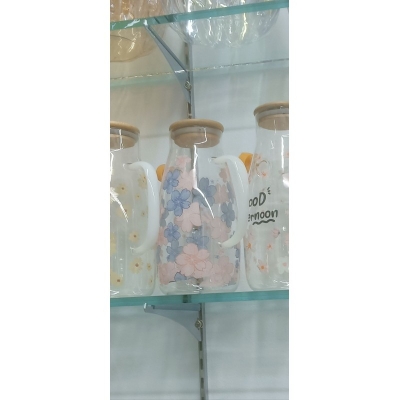Picture of 1pcs Durable Food-grade printed body  Oil Dispenser Bottle Large Capacity 1000ML Oil Storage Container Leak-Proof Seasoning Bottle Household-Multicolor