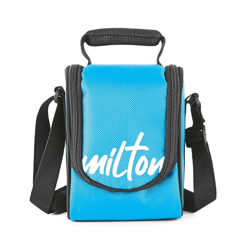 Picture of Milton Tasty 4 Stainless Steel Lunch Box with bag, light blue 3 in 1. 200,320 & 500 ml-Blue