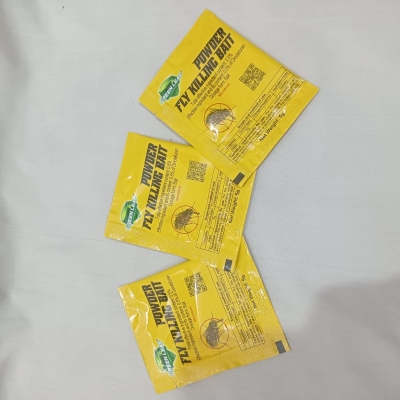 Picture of Greenleaf Fly Killer Powder – 5-Pack Insect Bait for Quick Indoor Fly Removal – Eco-Friendly and Odor-Free Formula for Safe Pest Control-yellow