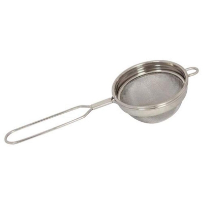 Picture of Strainer (Chakni) Kitchen Utensils Colanders & Food Strainers-Metal tea strainer-Silver