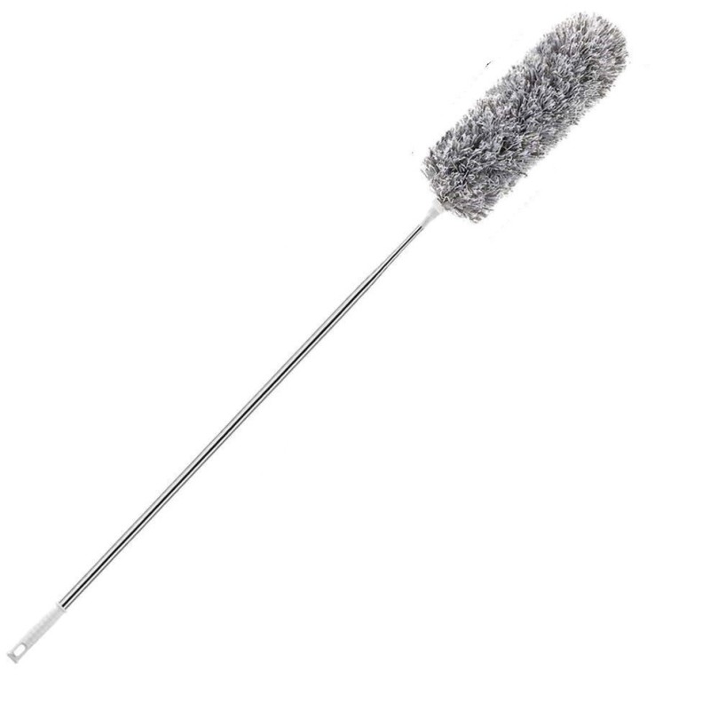 Picture of Heavy Duty Telescopic Microfiber Duster Extendable Up To 3M Long Bendable Head Washable Duster With Stainless Steel Handle For Cleaning Ceilings Cobwebs Fans Walls High Corners Furniture Dust Removal-Multicolor