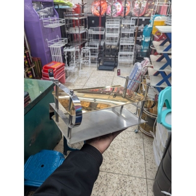 Picture of Stainless Steel Wall Mounted Wi-Fi Router Stand-Multicolor