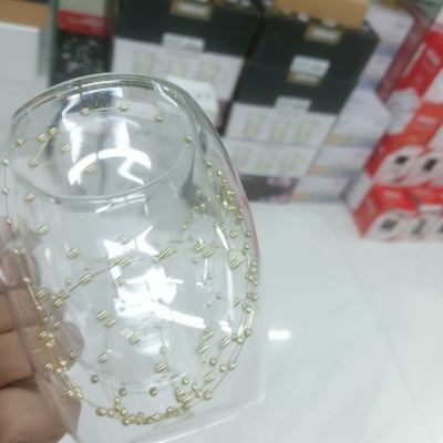 Picture of 1PC Multifuntional Glass Cups Double Layer Glasses 350ML Cups With Handle For Coffee And Iced Drink-Multicolor